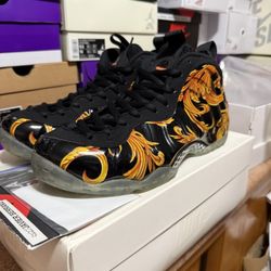 SUPREME NIKE AIR FOAMPOSITE ONE Sz 9.5 