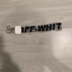 Black Off White Keychains 