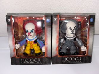 2018 Pennywise Original Color & Exclusive Grey Action Figures 3.5”