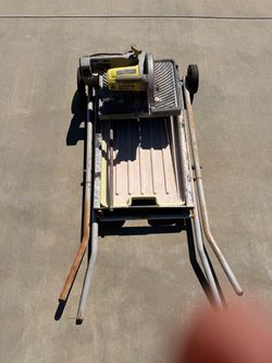 Ryobi tile saw