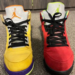 Jordan 5s What  The Size Of 10 Men