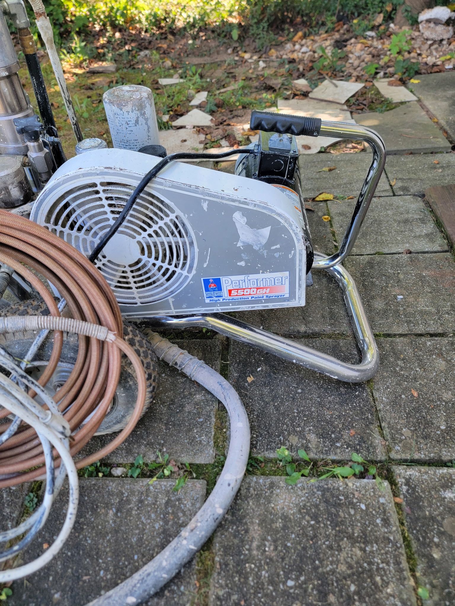 electric and gas paint sprayer