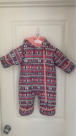 Baby girl snow suit. Columbia . Like New
