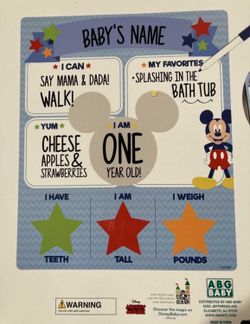Mickey Mouse Milestone Momnets (new)