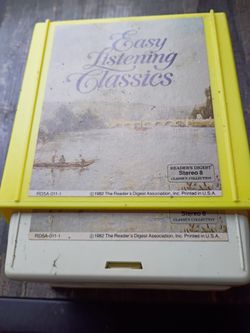 Easy Listening Classics 8-Track Tape Set by Reader's Digest