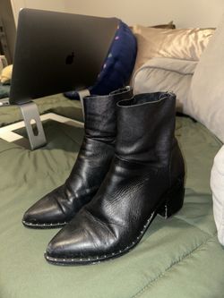 Real Leather Boots (Nordstrom Size 8.5)