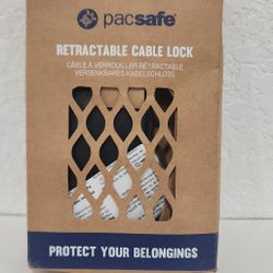 Pacsafe Unisex Retractasafe 250 Retractable Cable Lock