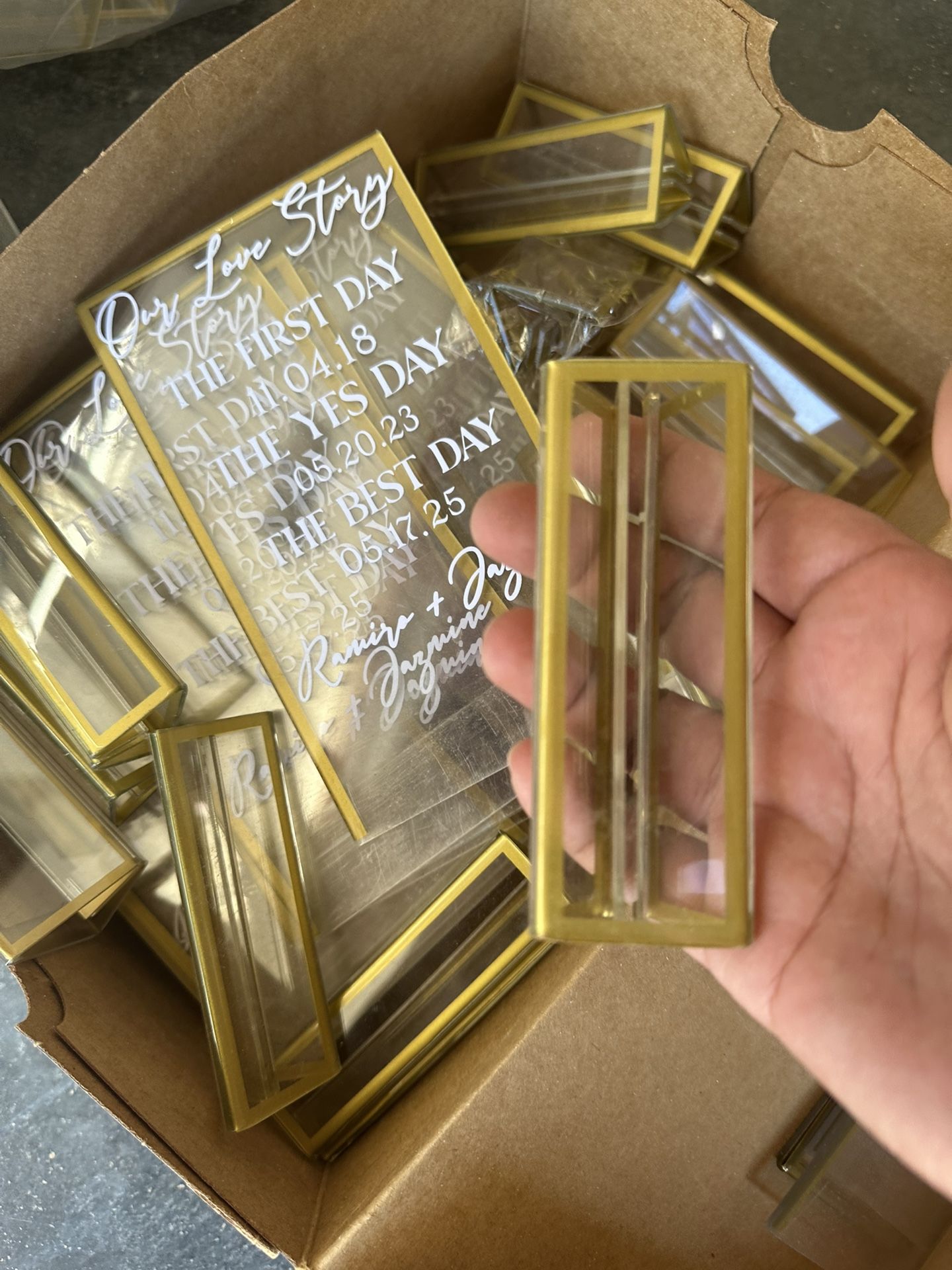 Acrylic Sign Holder