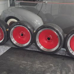 20" powdercoated wheels and tires NEW