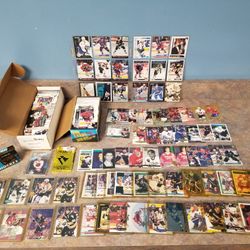 Nice Hockey Card Lot mostly 90s some modern with Gretzky and Lemieux Pack Fresh