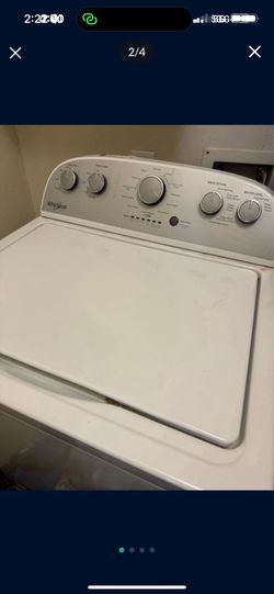 Samsung And Whirlpool Washer And Dryer Works Great