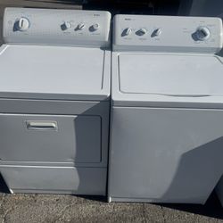 Kenmore, Top Load Washer And Dryer With 90 Day Warranty
