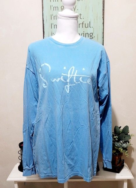 Swiftie Blue Long Sleeve Shirt