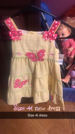 Size 4t brand new dress with tags