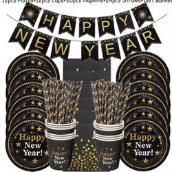 2023 Happy New Year Decoration Bundle(69pcs)