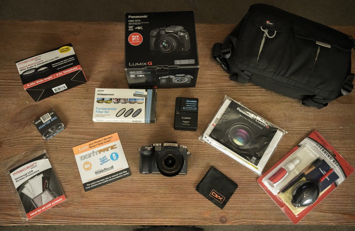 Panasonic Lumix G7 4K Video Camera Bundle