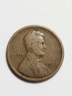 1922-D  Wheat Cent Penny Coin / "RARE" Date