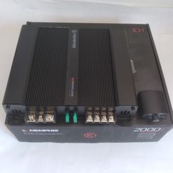 MEMPHIS 2000 WATTS MONOBLOCK 1 OHM STABLE BUILT-IN CROSSOVER WITH BASS CONTROL CAR AMPLIFIER  ( BRAND NEW PRICE IS LOWEST  )