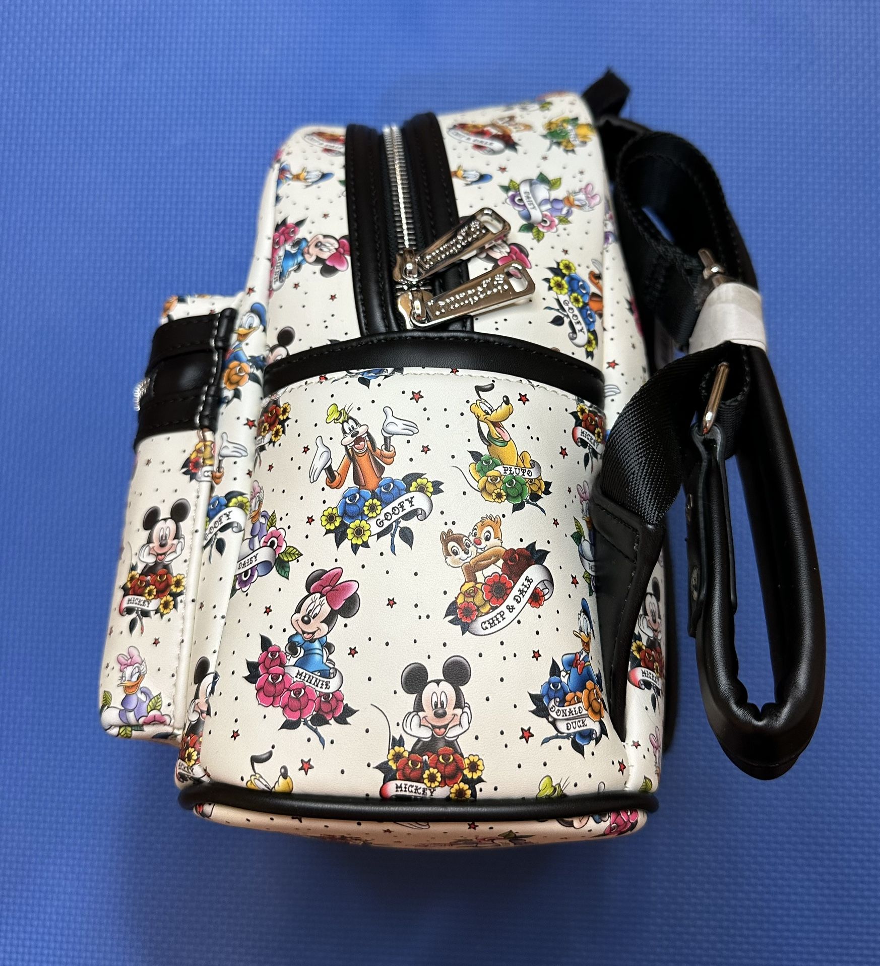 Loungefly Disney The Sensational 6 Six Mini Backpack Daisy Pluto Friendship Day Loungefly Disney Exclusive Sensational Six (Mickey, Minnie  main image 2