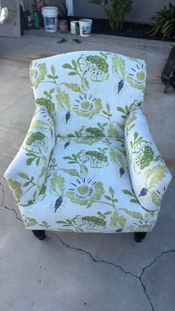 Fabric armchair