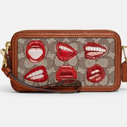 Coach X Tom Wesselmann Kira Crossbody In Signature Textile Jacquard
