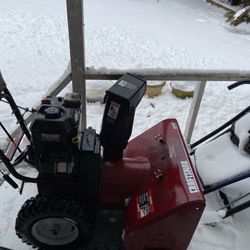 CRAFTSMAN 27” DUAL STAGE SNOW THOWER 8 HP WORKING GREAT !!!
