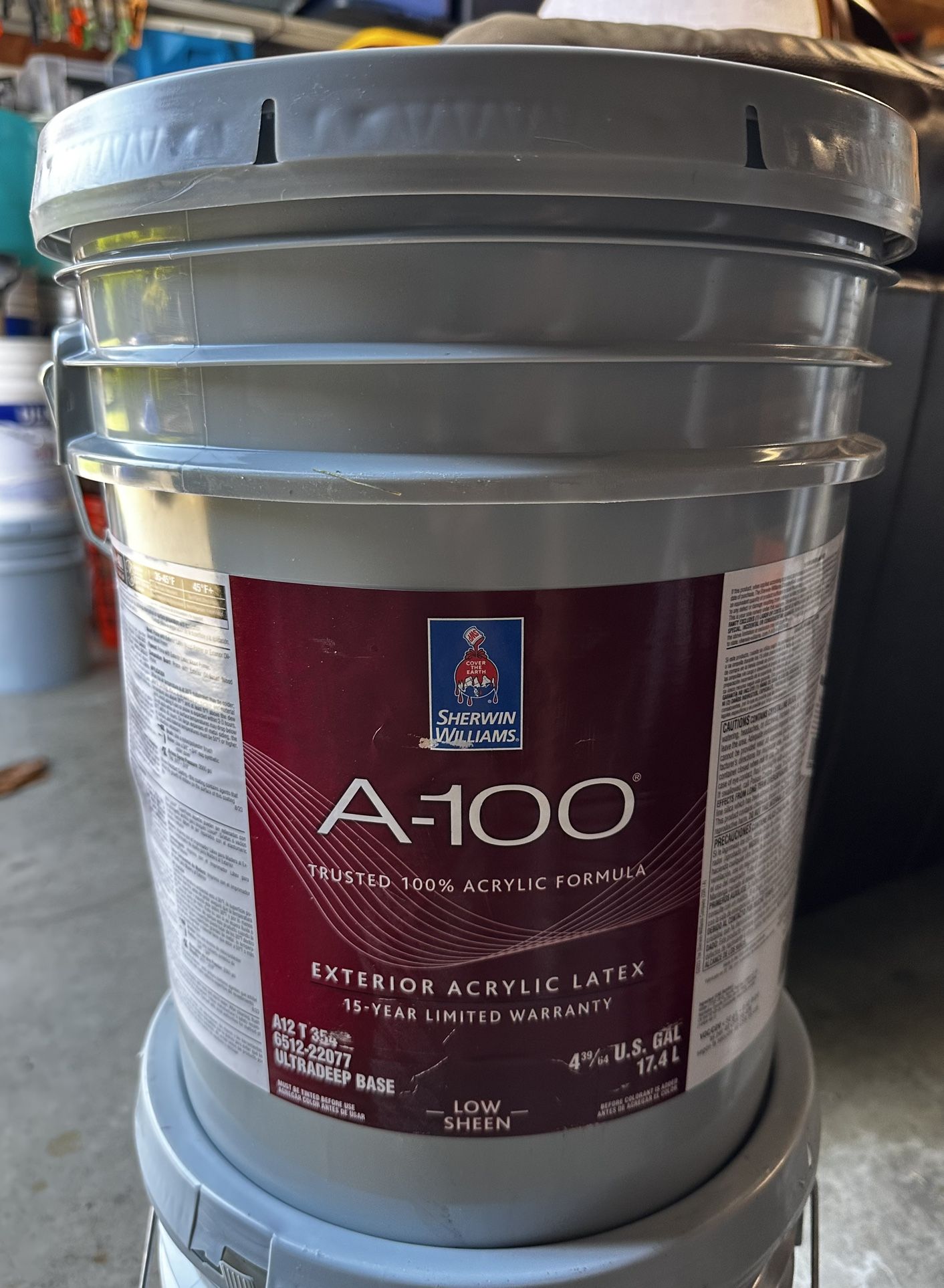 Paint- Exterior Acrylic Low Sheen Paint Was for Sale in Marysville, WA ...