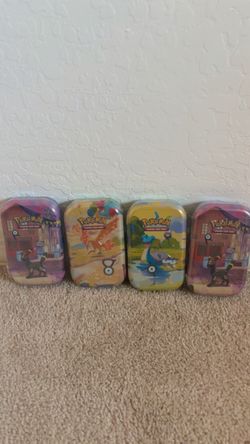 Pokémon TCG 30th Celebration Mini Tins Trading Game Card Needoh Squishy RMS