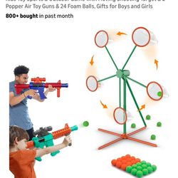 Toy Gun With Target 