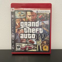 GTA 4 PS3 Sony PlayStation 3 Like New CIB Map Greatest Hits Grand Theft Auto 4