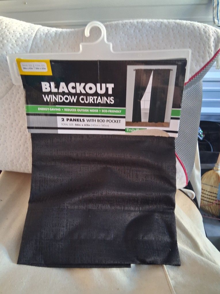 Set Of 2 Panel Blackout Curtains