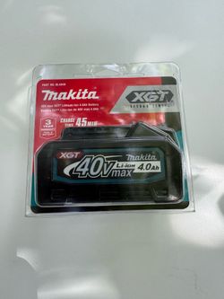 Makita 40v battery 4 amp new