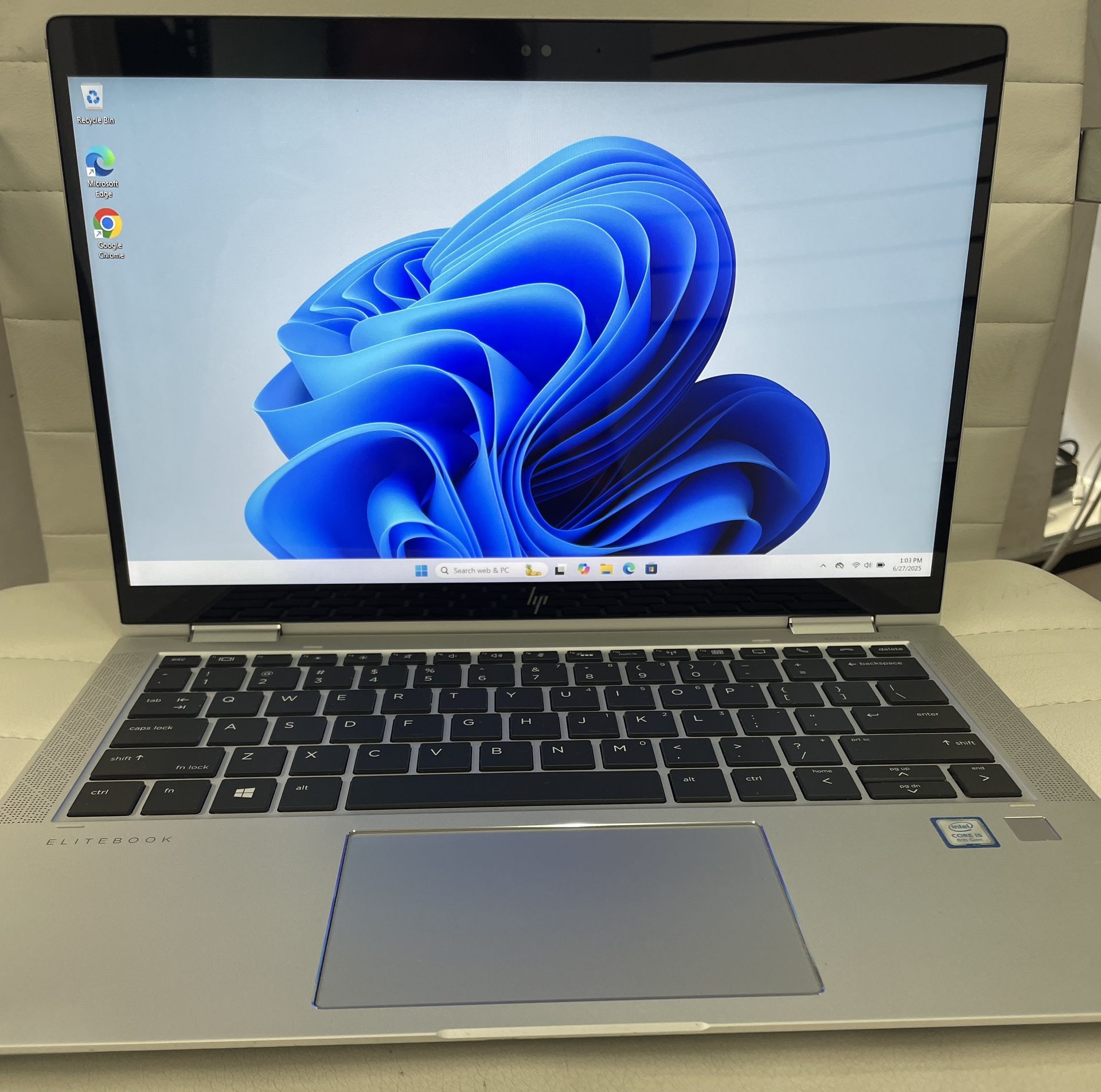 Laptop 2 In 1 HP EliteBook x360 1030 G3 13.3" , Intel Core i5, 8GB RAM, 256GB SSD, Windows 11 Pro