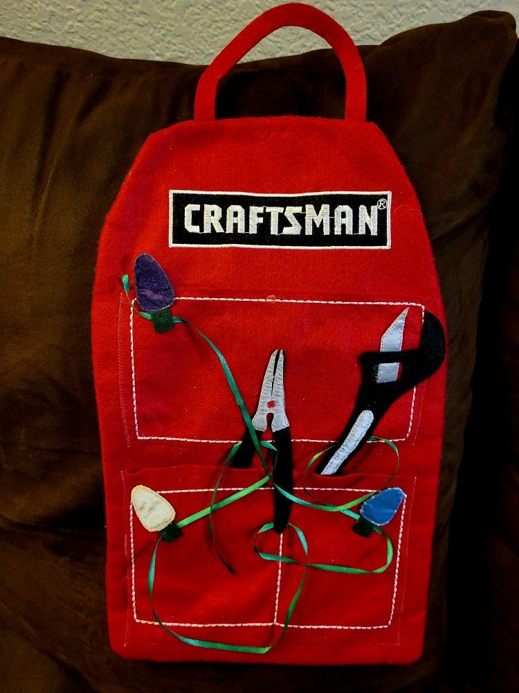 CRAFTSMAN CHRISTMAS 🎄 STOCKING 