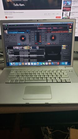 2008 macbook pro 15" con musica mixes y karaokes vdj infinity