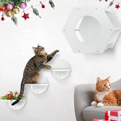 Wall-mounted cat furniture