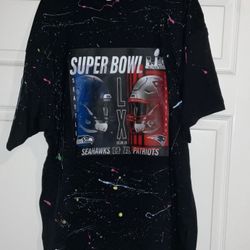 SUPER BOWL LX T-Shirts Seahawks vs Patriots adult Mens size Small more sizes available