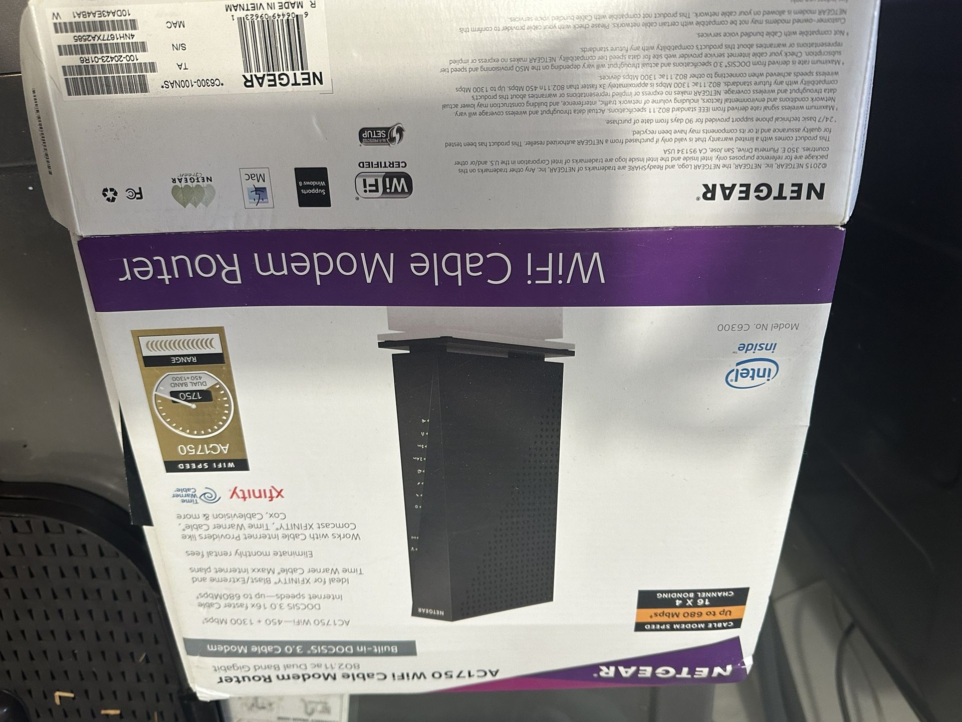 Wifi Cable Modem Router Netgear