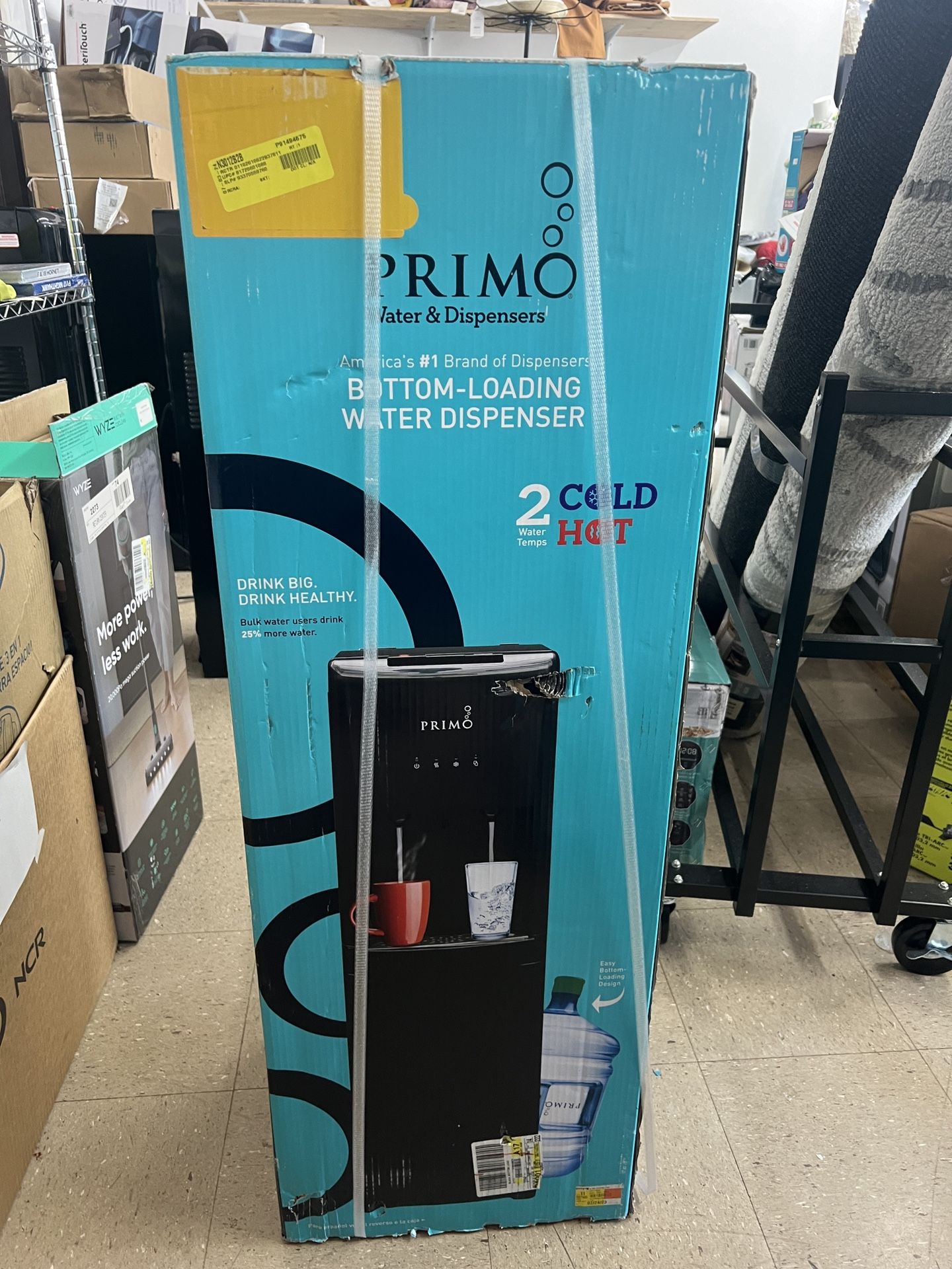 Primo® Water Dispenser Bottom Loading, Hot/Cold Temperature