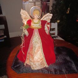 14 " Moving Tree Angel Topper