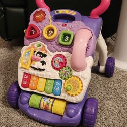 VTech Purple & Pink Learning Walker