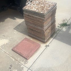 Concrete Squares 17 3/4” Each Side, 16 PCs