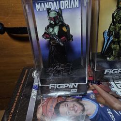 Figpins. Bobba Fett  And Master Cheif
