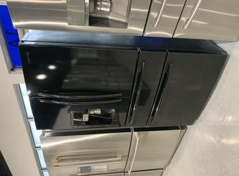 Samsung 4-Door Black Refrigerator

