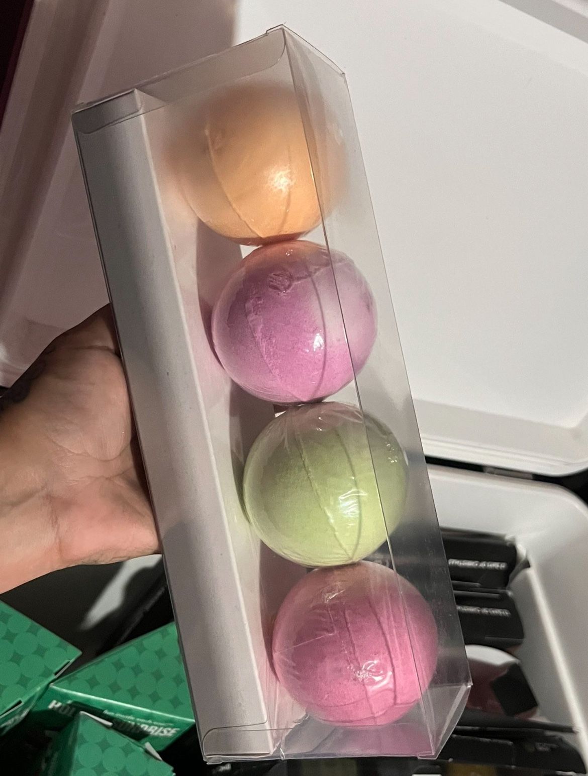bath bomb set of 4