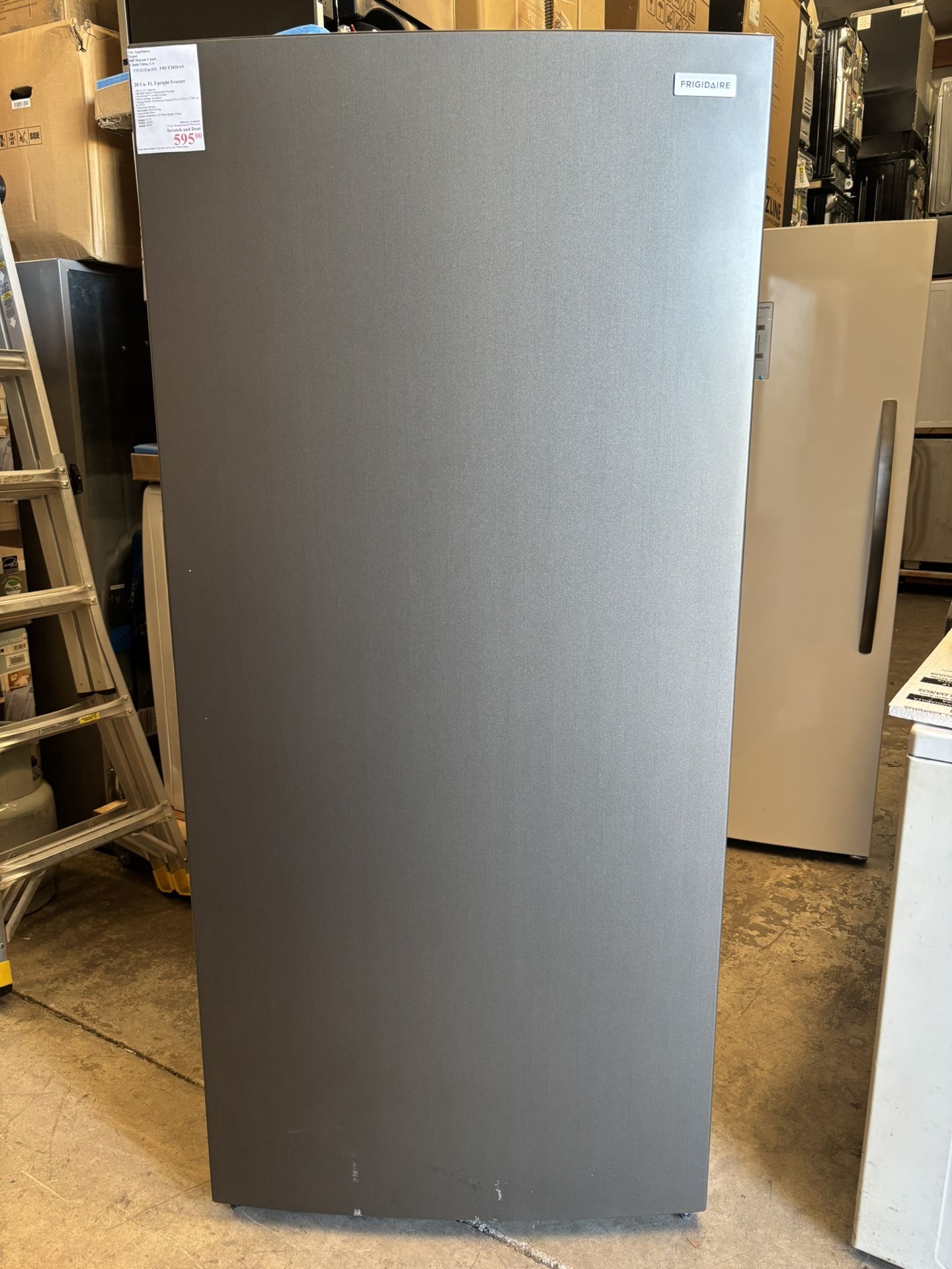 New! Frigidaire 20.0 Cu Ft Upright Freezer 