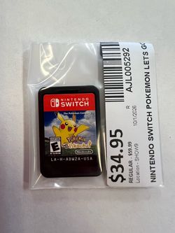 Nintendo Switch Video Games ($34.95 each)