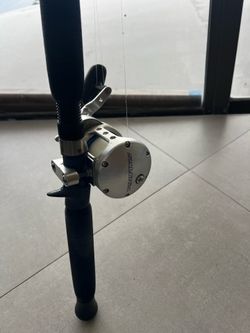 Daiwa Saltiga 40 with custom fishing rod