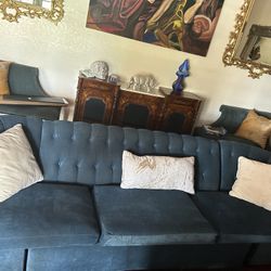 Couch/ Sofa (with Bed) 