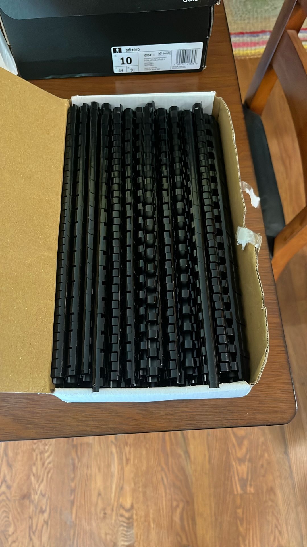 NEW Package Of Mead CombBind 3/8” Black Binding Combs-125